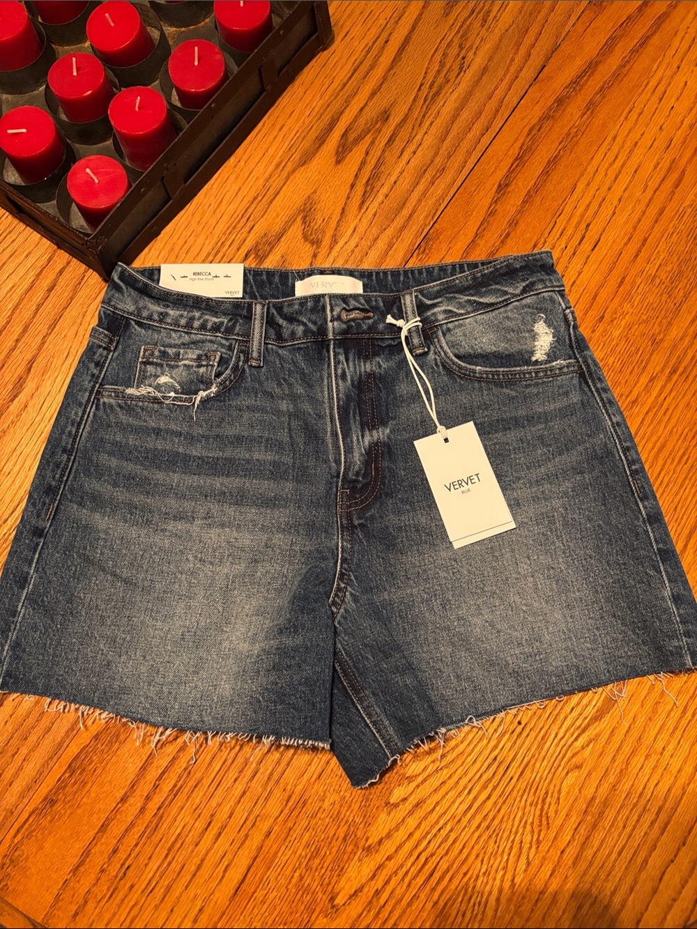 Vervet Blue denim shorts